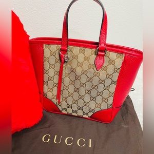 Authentic Gucci Hand bag; Cherry; (New)  (Accepting offers)